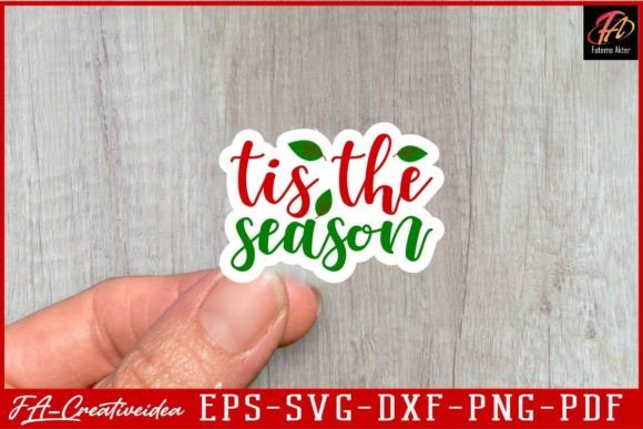 Download Tis the Season Fall Stickers Svg Design - Fall stickers Collection