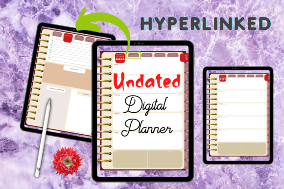 Download Digital Undated Planner for Goodnotes - Premium Bundle