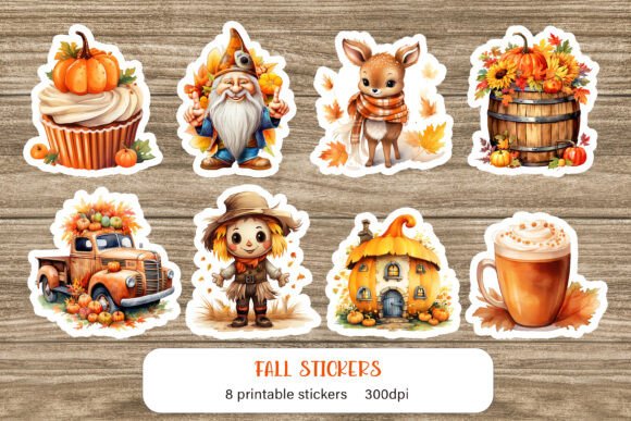Download Fall Stickers Sublimation Autumn Sticker - Fall stickers Collection
