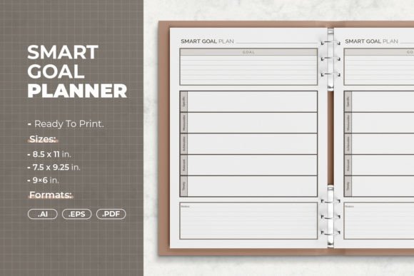 Download SMART Goal Planner | Printable Template - Printable template Collection