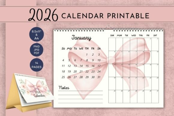Download 2026 Calendar Printable Template - Printable template Collection