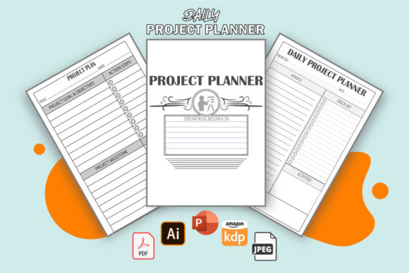 Download KDP INTERIORS DAILY PROJECT PLANNER - Daily project planner Collection