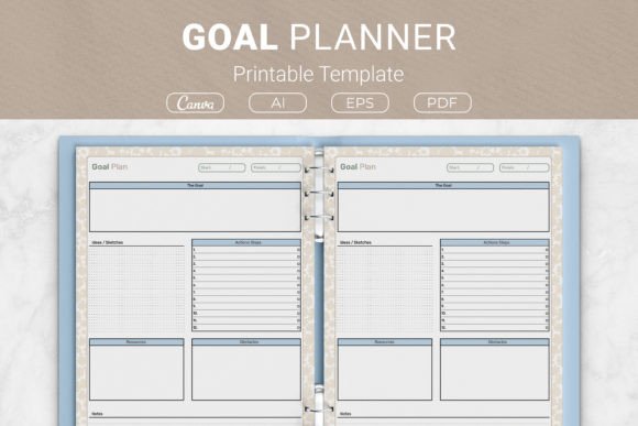 Download Goal Planner Printable Template - Printable template Collection