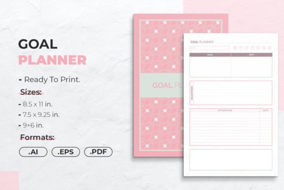 Download Goal Planner | Printable Template - Printable template Collection